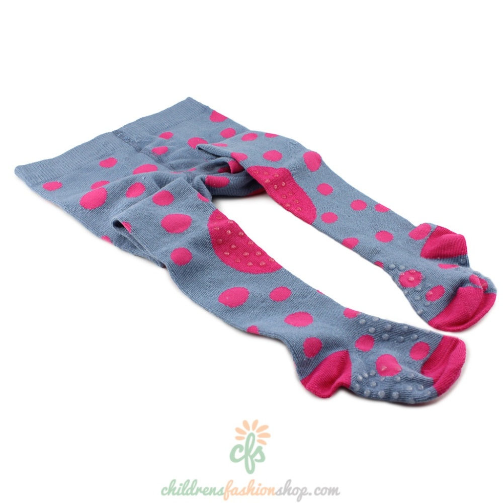 Girls Cotton Crawling tights with Anti Slip RA25D